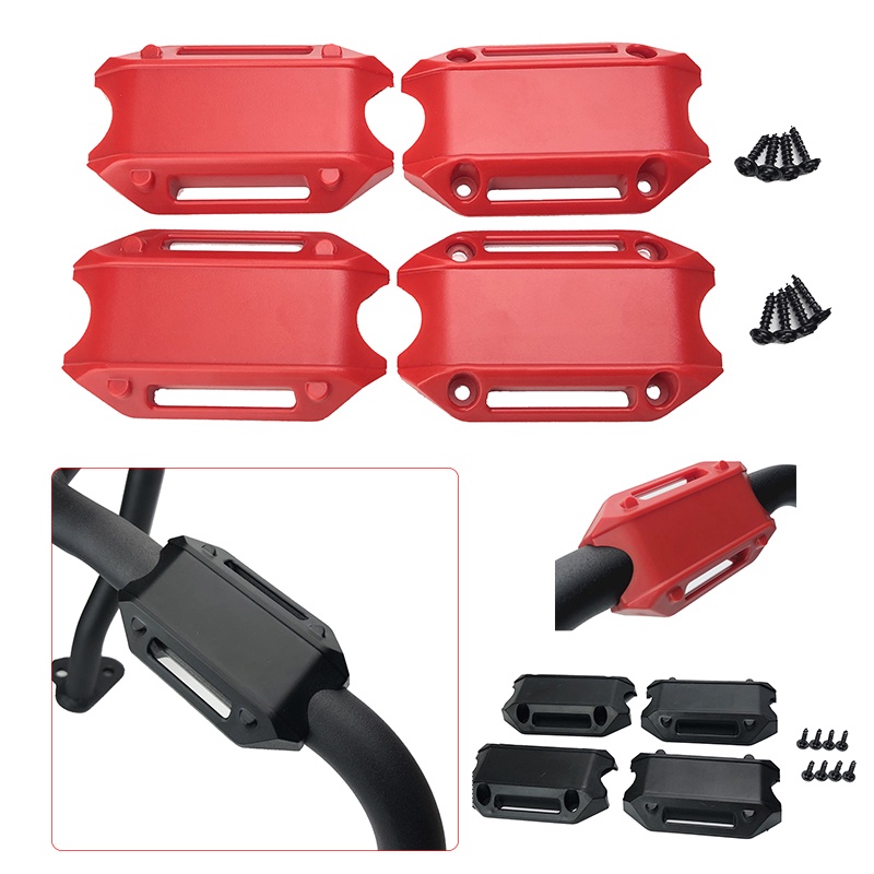 ปรับโฉม&Motorcycle Engine Guard Bumper Protection Decorative Block 25mm