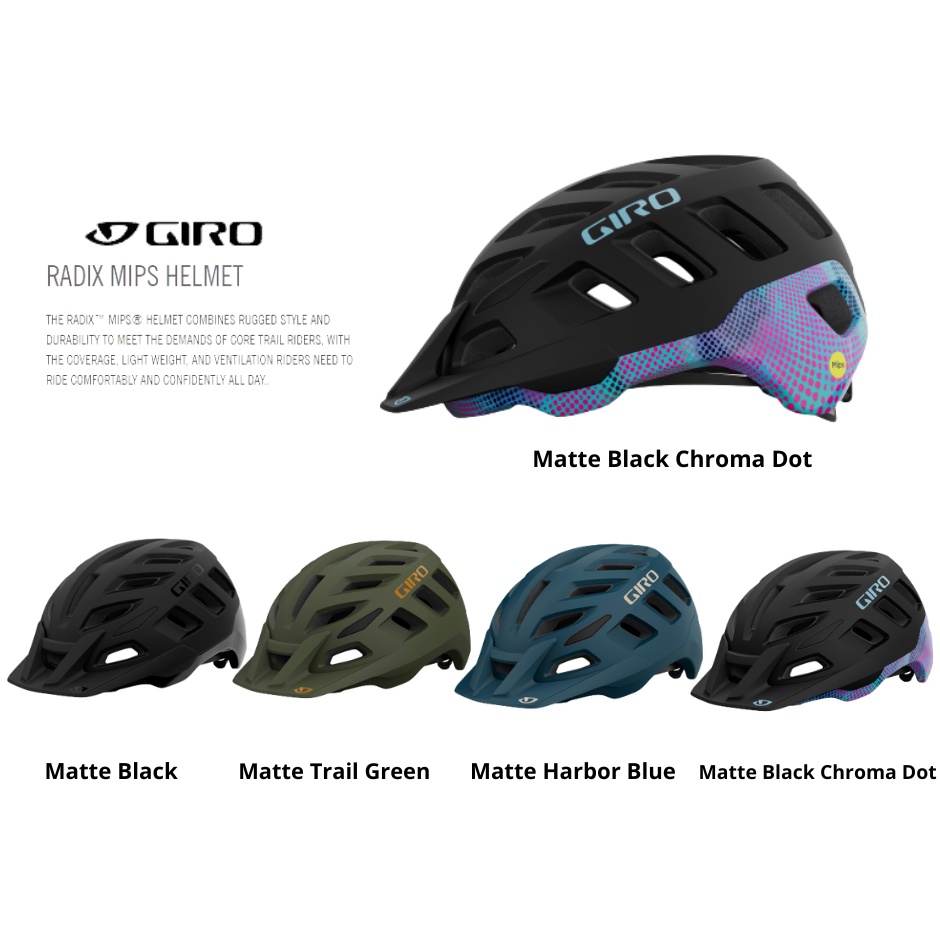Giro หมวกจักรยานรุ่น Radix Mips