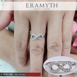 Eramyth Jewelry แหวน เงินแท้ SI-0247-R01 งานฝังเพชรสวิลCZ สินค้ามาตรฐานส่งออก