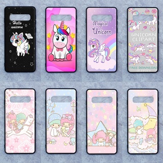 เคส Samsung S10 ลายยูนิคอร์น-ลิเติ้ลทวิน ขอบนิ่มหลังแข็ง เคสมือถือ เคสโทรศัพท์ Case เคส TPU ขอบนิ่มหลังแข็ง