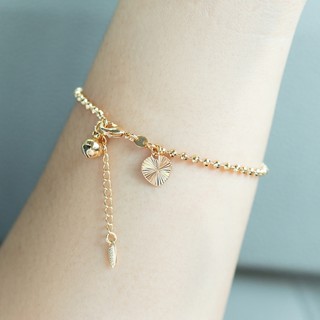 พร้อมส่ง!! สร้อยข้อมืออิตาลี18K สร้อยข้อมือสีทอง18K สร้อยข้อมือเกาหลี สร้อยข้อมือ XUPING ลายเยอะ ใส่อาบนำ้ได้