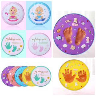 Baby Hands and feet prints (กล่องปั๊มมือเท้าเด็ก...กล่องบันทึกความทรงจำรุ่นกล่องเหล็ก)