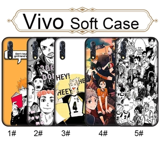 เคสโทรศัพท์ซิลิโคนลายการ์ตูน Haikyuu Anime สําหรับ Vivo Y15 Y19 Y30 Y50 Y20 S7X50 Pro