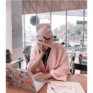 [ พร้อมส่ง ] ผ้าคลุมพีช ผ้าคลุมไรอัน kakao friends ผ้าคลุมกันหนาว ผ้าคลุมลายการ์ตูน