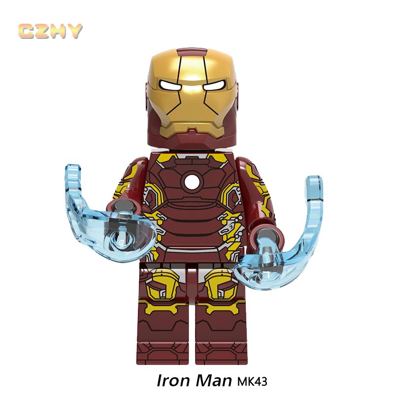 lego iron man mark 17