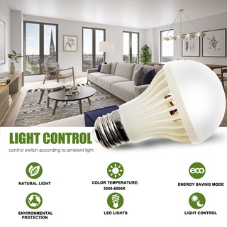 หลอดไฟ Pir Motion Sensor Led Bulb 220V E27 เซนเซอร์ตรวจจับการเคลื่อนไหวสําหรับบ้านห้องครัว