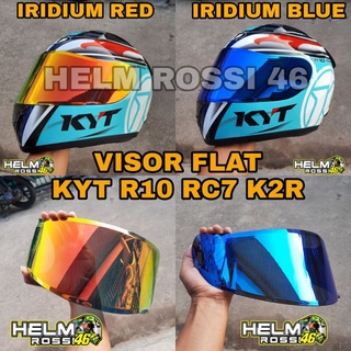 หมวกกันน็อค KYT R10 RC7 K2 RIDER MDS VICTORY อิริเดียม แดง น้ําเงิน ฟูทูโร่ แก้วน้ําแข็ง แบน อความารีน ซีรีส์ 3 มิติ คาบูกิ