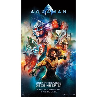 Aquaman อควาแมน เจ้าสมุทร (2018) DVD Master พากย์ไทย