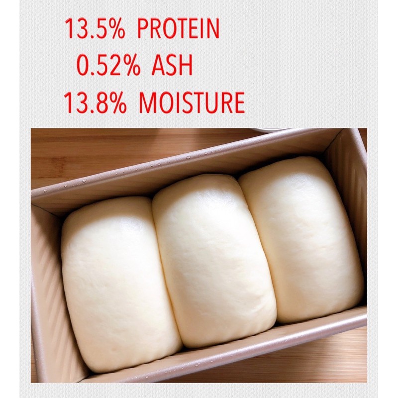 ✣แป้งขนมปังเกาหลี sunset red bread flour