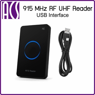 ACS AUR2 หัวอ่าน UHF เชื่อมต่อ USB ความถี่ 915Mhz RF UHF‑RFID Smart Contactless Reader USB Interface Card Reader