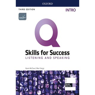 Se-ed (ซีเอ็ด) : หนังสือ Q  Skills for Success 3rd ED Intro  Listening and Speaking  Student Book +iQ Online Practice (P)