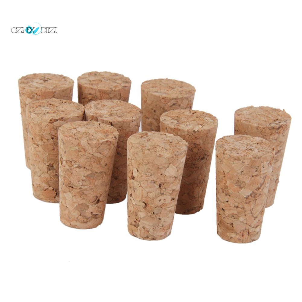 อุปกรณ์จุกคอร์ก Diy 22x17 X 35 มม . 10 ชิ้น
