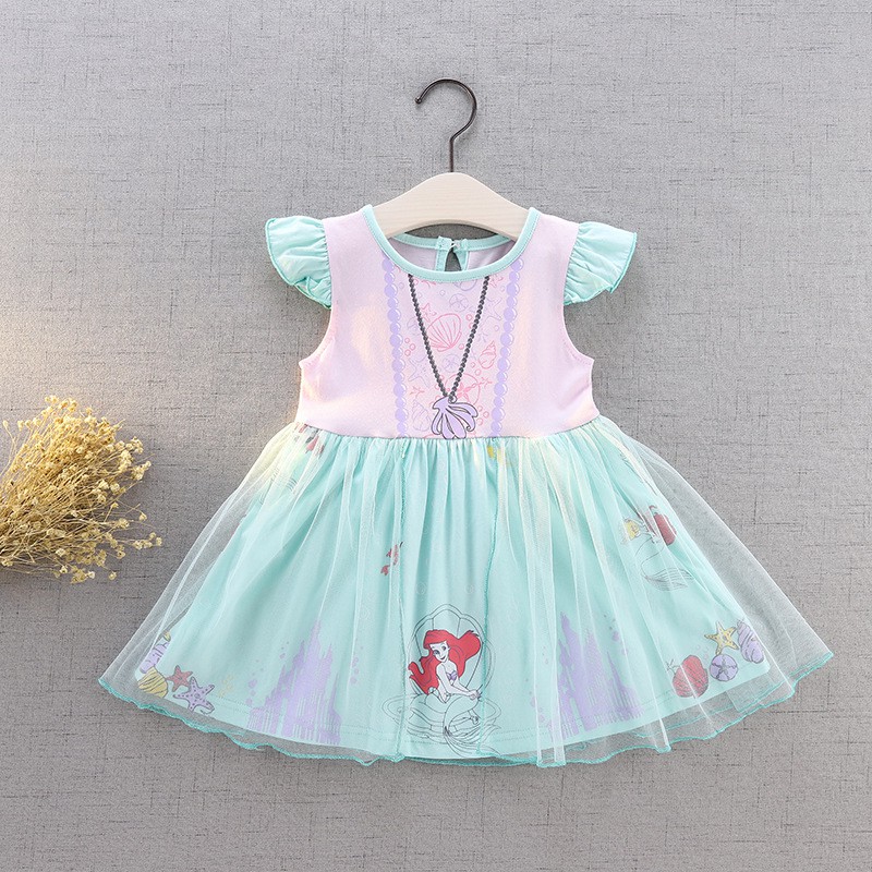 P064 เดรสเจ้าหญิงนางเงือก arial princess ร้านไทย