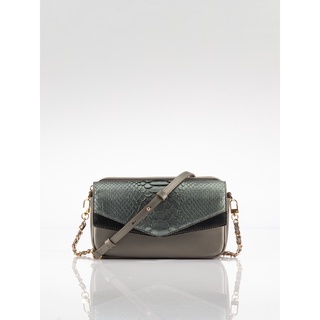 Xotique Kelsey Bag Metallic Grey Color