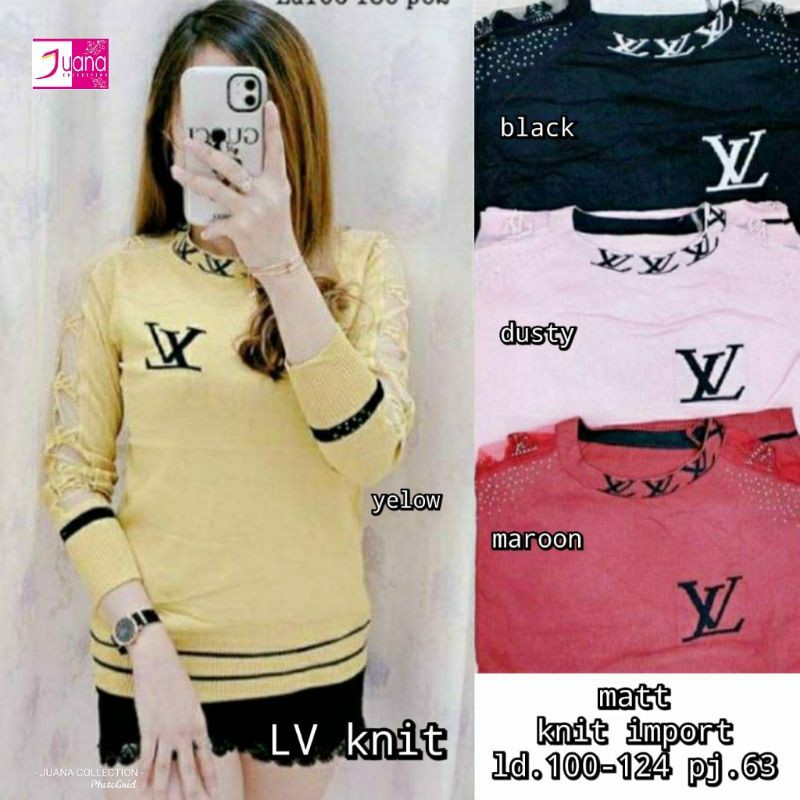 LV KNIT BY JUANA****