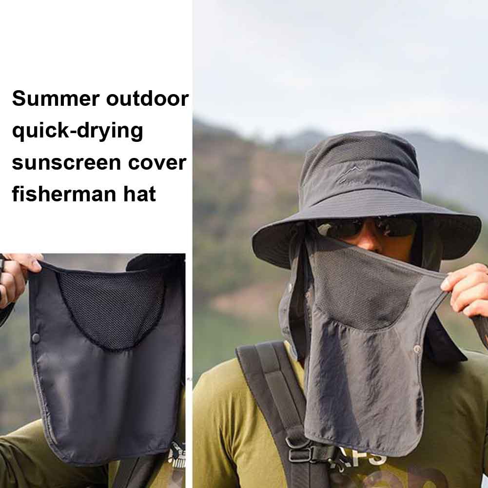 Unisex Camping Foldable Neck Face Cover Breathable Hiking Traveling