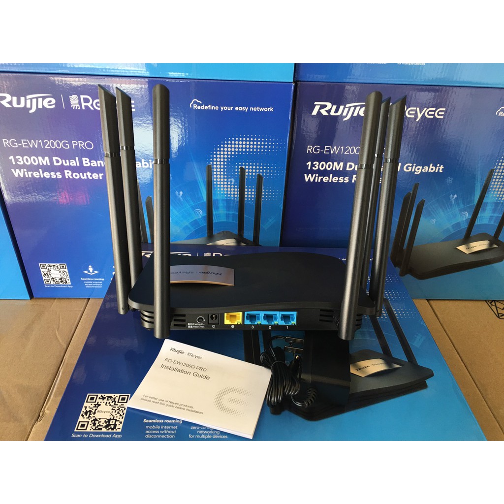 RG-EW1200G PRO 1300M Dual-band Gigabit Wireless Router