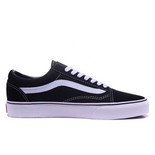 รองเท้าผ้าใบชาย หญิง Vans old school black white  เกรดพรีเมี่ยม พร้อมกล่อง