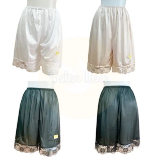 Air(ก) กางเกงซับใน ผ้าลื่นซีทรู ชายลูกไม้ ไซส์ M-LL