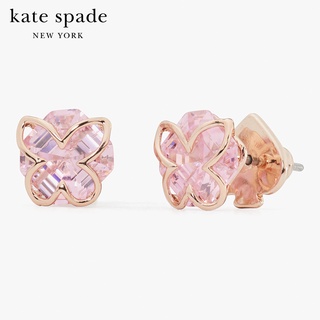 KATE SPADE NEW YORK SOMETHING SPARKLY BUTTERFLY STUDS K7614 ต่างหู