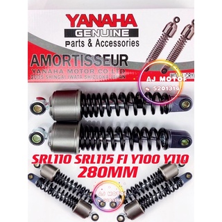 โช๊คอัพหลัง ขนาด 280 มม. สําหรับ YAMAHA SRL110 SRL115 115FI Y110 Y100 LAGENDA SRL 115 SS SS2 GANTUNG SPRING KYB RCB