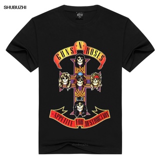 [S-5XL] พร้อมส่ง Gildan เสื้อยืด ผ้าฝ้าย 100% พิมพ์ลาย Guns N Roses ทรงหลวม ขนาดใหญ่ แฟชั่นฤดูร้อน สําหรับผู้ชาย