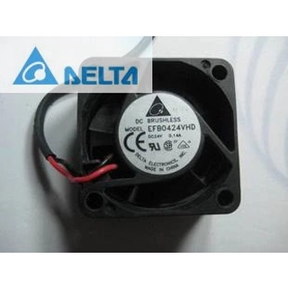 for delta Original EFB0424HD 4020 4cm 4CM 24V dual ball bearing cooling fan server