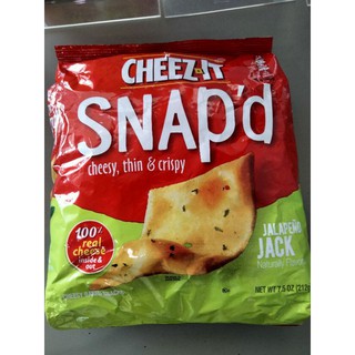 Cheez-it Snapd Jalapenos 7.5 Oz.