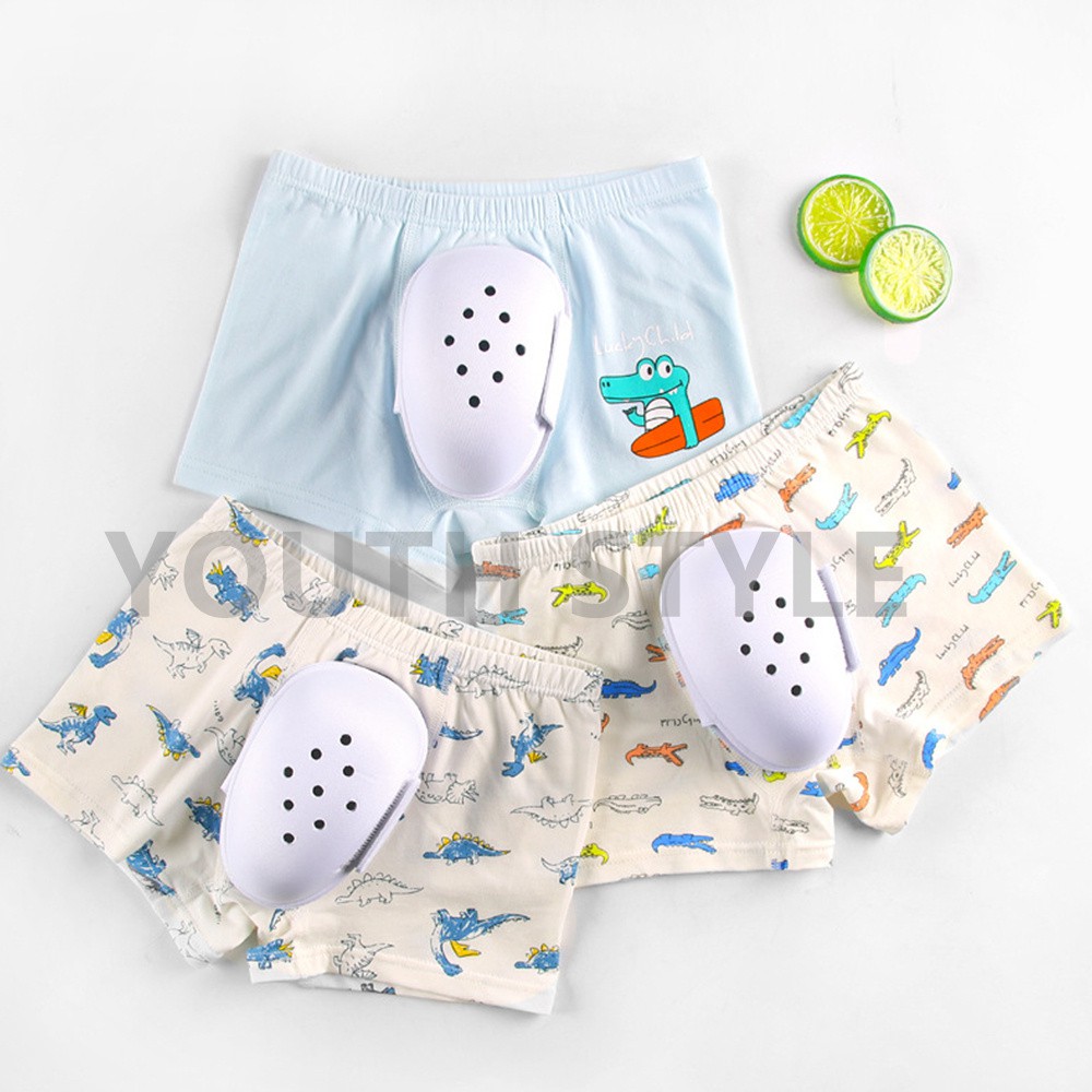 กระเป๋าป้องกัน Boys Mens Circumcision Boxer ชุดชั้นใน