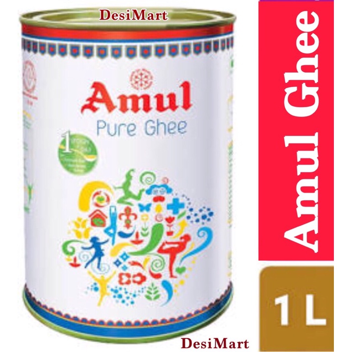 Amul Pure Ghee 1Ltr ( Date of expiry is October 2023 ) Shopee Thailand