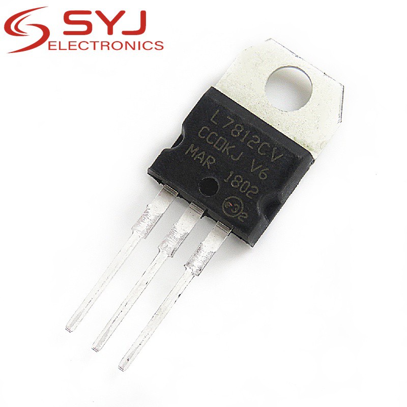 10 ชิ้น/ล็อต L7812CV L7812 KA7812 LM7812 LM7812CT TO-220 1.5A 12V ใหม่ใน