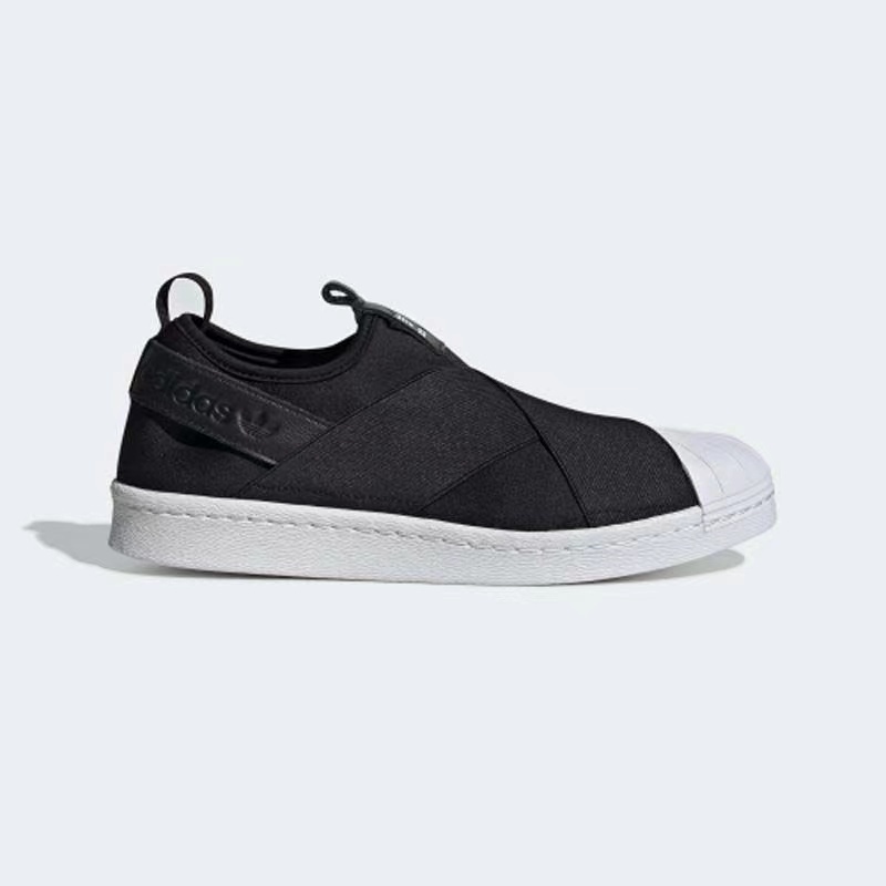 adidas ORIGINALS Superstar Slip-on Shoes ผู้หญิง Black S81337