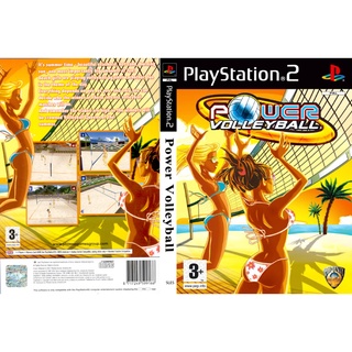 แผ่นเกมส์ PS2 Power Volleyball   คุณภาพ ส่งไว (DVD)