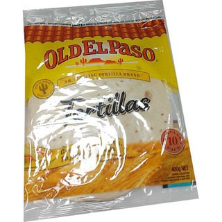 Old El Paso Torillas Flour 400g  Old El Paso Torillas Flour 400g. แป้ง