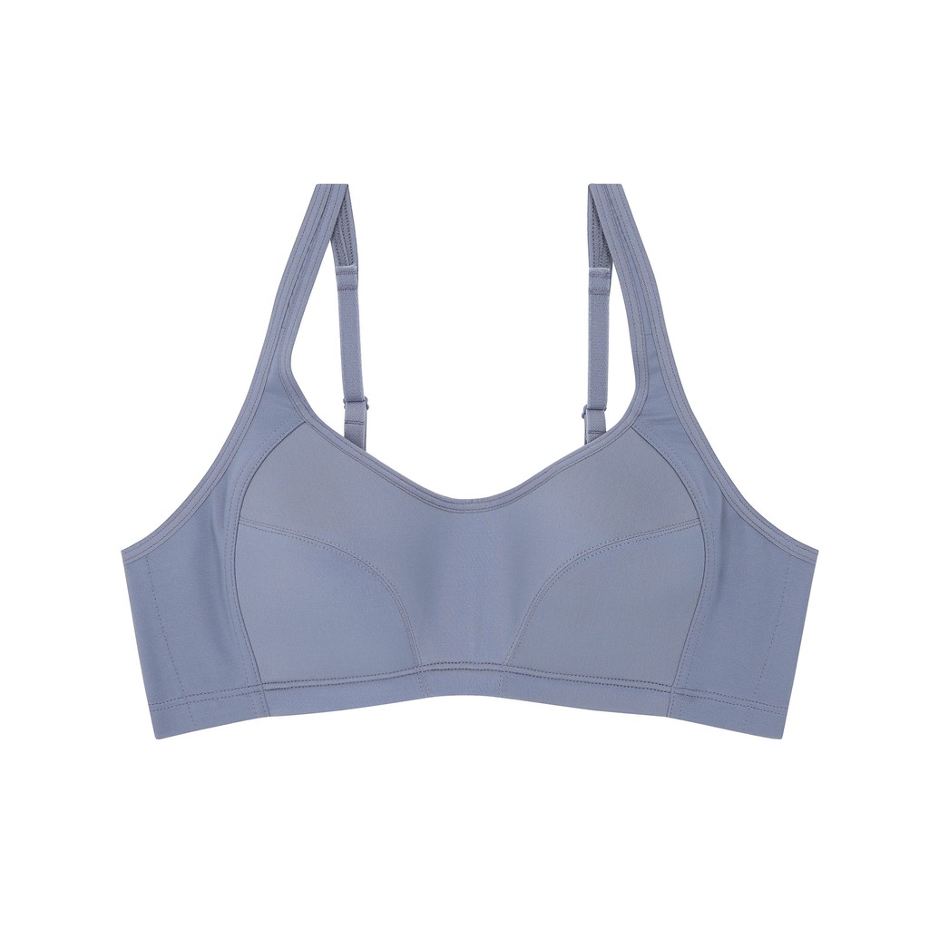 Wacoal Basic Bra บราไร้โครงวาโก้ รุ่น WB9B27 สีเทา (GY) - Wacoal - ThaiPick