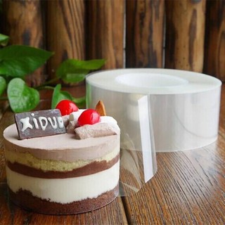 The Queen Bakery *พร้อมส่ง* พลาสติกพันเค้ก เนื้อแข็ง สูง 6 และ 10 cm. อุปกรณ์เบเกอรี่ อุปกรณ์ทำขนม