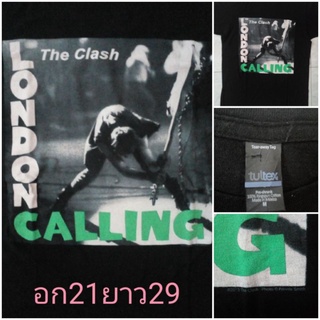 เสื้อยืด The Clash สกรีนลาย