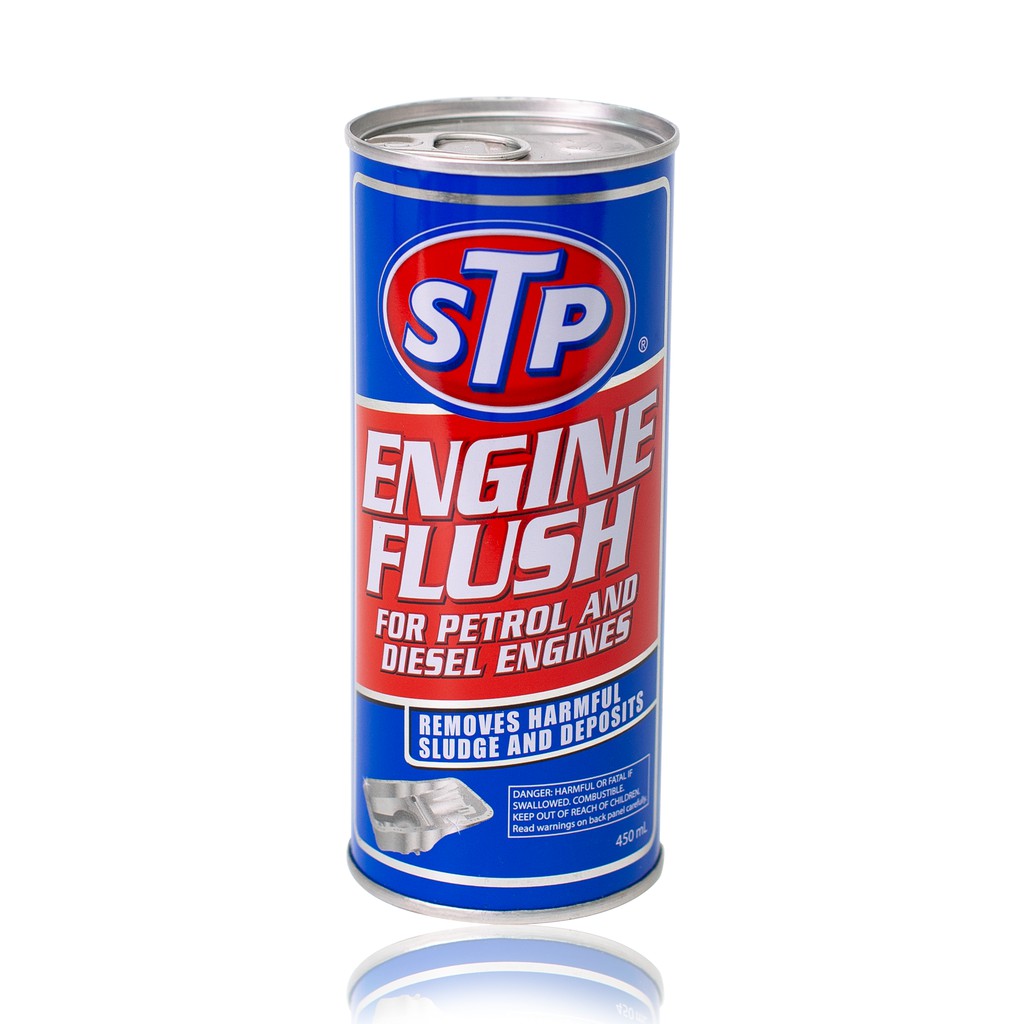 STP 19004/1 น้ำยาทำความสะอาดภายในเครื่องยนต์ (สำหรับเครื่องยนต์เบนซิน และ ดีเซล) 450 มล.