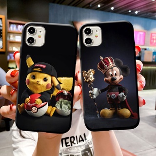 เคสโทรศัพท์มือถือ แบบนิ่ม ลายปิกาจู และมิกกี้ เมาส์ สําหรับ Xiaomi Redmi Note 11 10 8 7 6 5 9 Pro Max 11S 10S 9S 5A 4G 5G