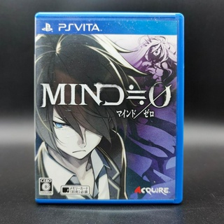 Mind Zero 0 SONY PSVITA แผ่นสภาพดี มีกล่องใสสวม เพื่อเก็บสะสมให้