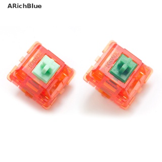 Arichblue Equalz Tangerine สวิตช์ V2 แบบโปร่งแสง สําหรับเครื่องกล