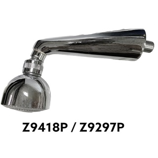 Z9418P / Z9297P หัวฝักบัว ฝักบัวก้านแข็ง ฝักบัวยืนอาบ (Shower head with arm)- Zucchetti