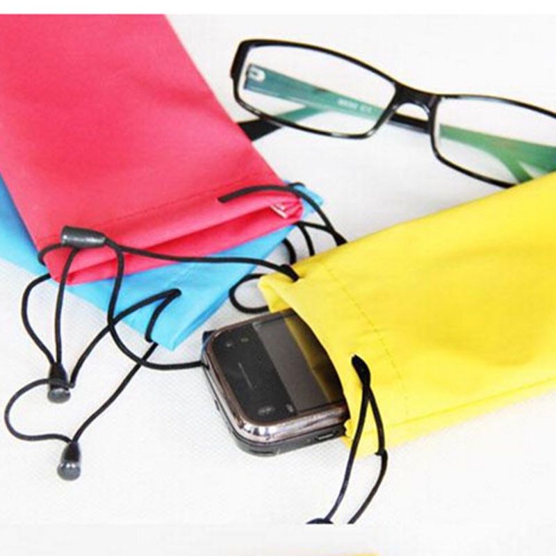 Edison & King 4 Pcs Microfiber Glasses Cases In Pouch Form - Foto 3