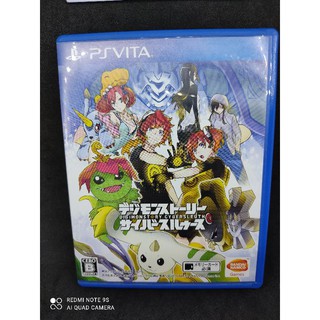 แผ่นแท้ Sony Playstation Vita เกมส์ Digimon Story: Cyber Sleuth
 สภาพดี ใช้งานได้ปกติ