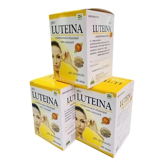 LUTEINA ลูทีน่า สารสกัดจากดอกดาวเรือง 100% จากธรรมชาติ 60 แคปซูล