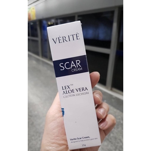 VERITE SCAR CREAM (เวอริเต้ สการ์ครีม ครีมบำรุง ลดรอยด่างดำ รอยสิว สูตรเข้มข้น)