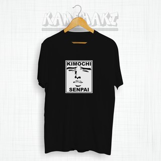 ย้อนยุคเสื้อยืด ลายการ์ตูนอนิเมะ Kimochi SENPAI สไตล์ญี่ปุ่นS-5XL