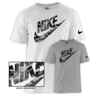 เสื้อยืดเด็กผช - Nike แฟชั่น Tshirt ลําลองกีฬาที่เรียบง่ายผ้าฝ้ายแขนสั้นผู้ชายเสื้อยืดผ้าดูดซับ