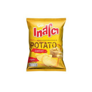 [สินค้าลดราคา] Tasto Potato 73 g. 30 Baht เทสโต มันฝรั่งแท้ แผ่นหยัก ขนาด 73 กรัม 30 บาท ( ควรบริโภคก่อน 27/02/2022 )
