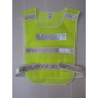 NEW เสื้อสะท้อนแสง ตาข่าย หนา แบบสวม เสื้อกั๊กสะท้อนแสง เสื้อจราจร safety